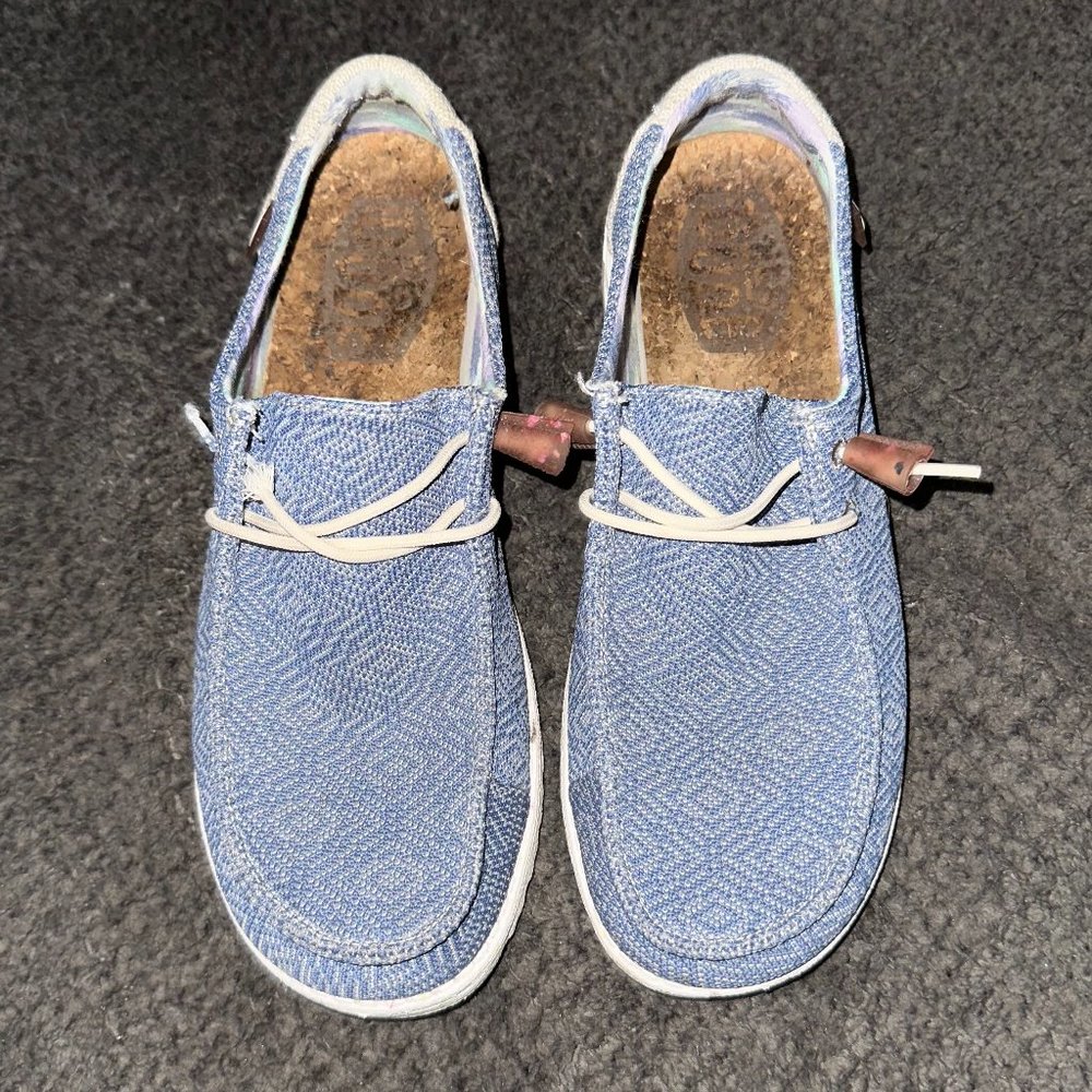 Excellent Wendy Knit II Hey Dude Shoes 10 Women's